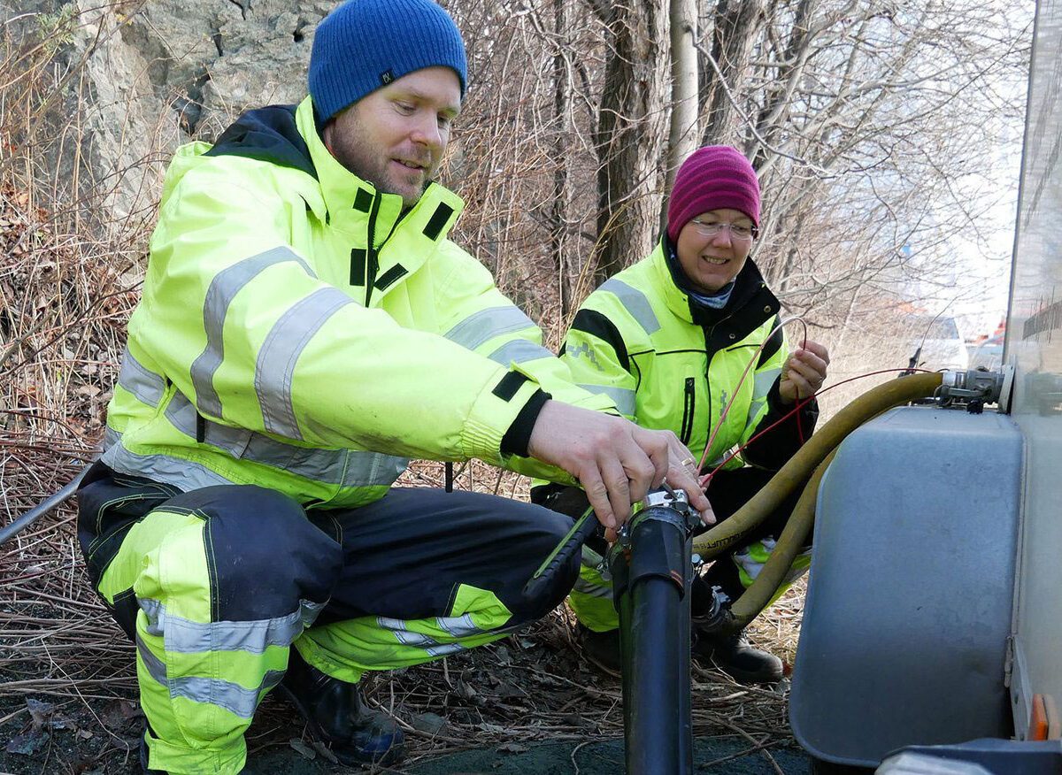 Konfliktfri energi ligger klar under bakken