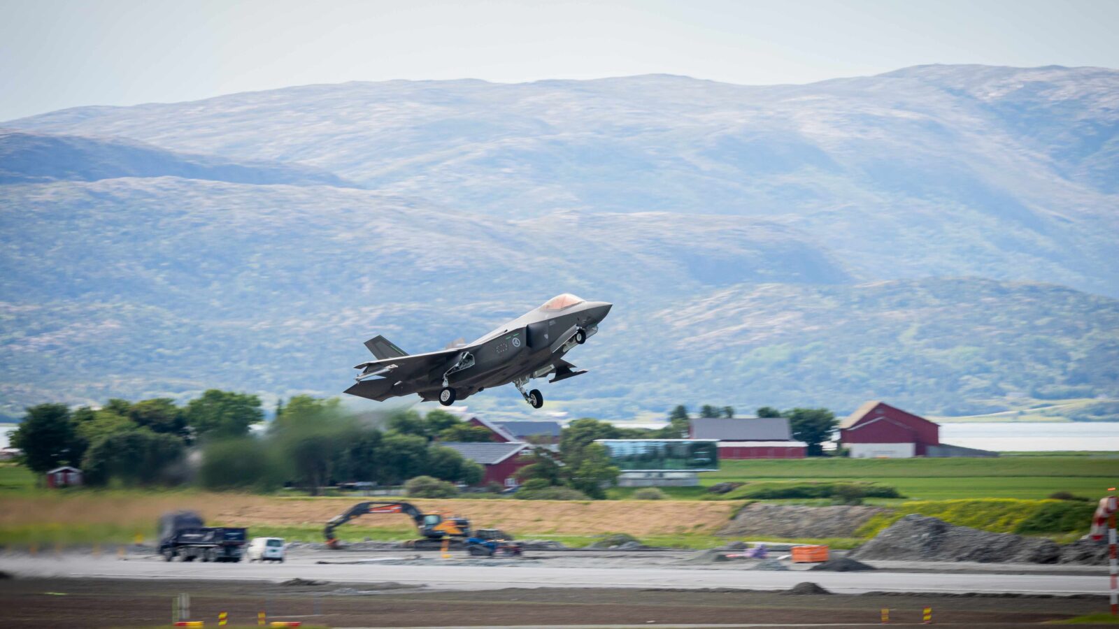 Asplan Viak har prosjektert rullebanen på Ørlandet kampflyplass. Ole Andreas Vekve_Forsvaret